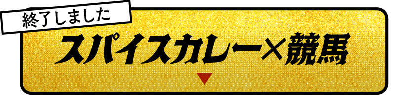 スパイスカレー×競馬